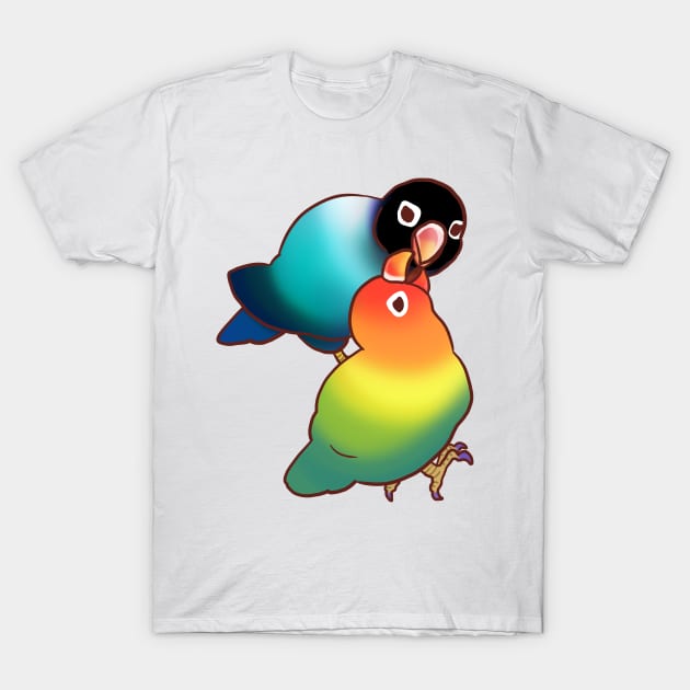 LOVEBIRDS T-SHIRTS T-Shirt by KO-of-the-self